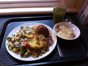 Vegan platter at Gopals in Melbourne