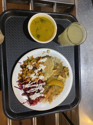 vegan platter😁  at Gopals in Melbourne