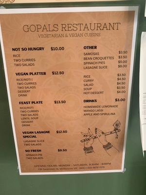  at Gopals in Melbourne