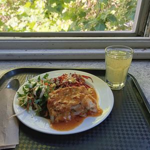 Lasagna special at Gopals in Melbourne