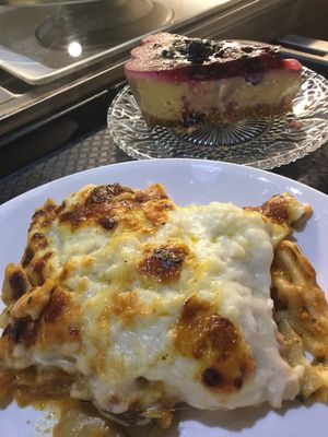 Lasagne  at Gopals in Melbourne