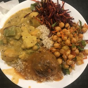 Large portion sizes, Not so hungry set at Gopals in Melbourne