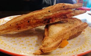 Pumpkin hummus at Nostralis Wholemeal Pizza in Caulfield North