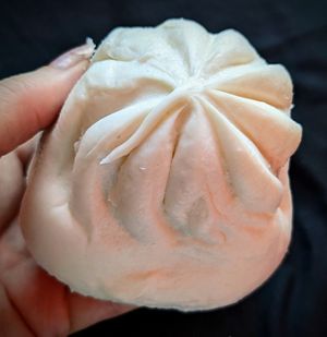 Medium vegan Bao buns at Vincent Vegetarian Food in Footscray