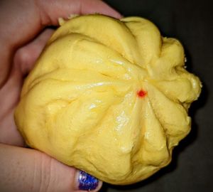 Medium curry baos at Vincent Vegetarian Food in Footscray