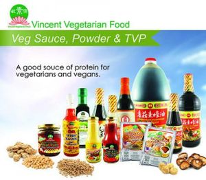 vegetarian vegan sauce, powder and paste at Vincent Vegetarian Food in Footscray