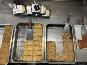 Cake selection at Tofulicious in Richmond