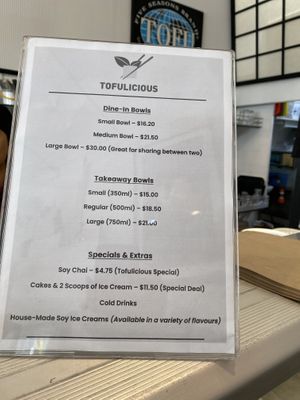   at Tofulicious in Richmond