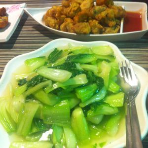 Bok choy at Utopia in Northbridge