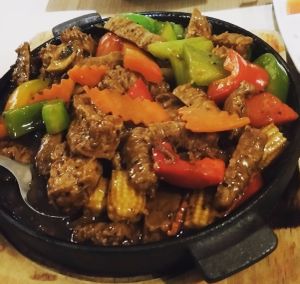 Sizzling Black Pepper 'Lamb' at Utopia in Northbridge