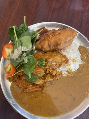   at Govinda's Restaurant in Northbridge