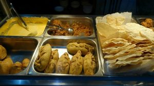 buffet spread 2 at Govinda's Restaurant in Northbridge