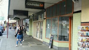 restaurant exterior at Govinda's Restaurant in Northbridge