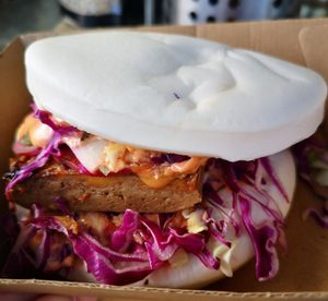 Bao at Manna Wholefoods Cafe in South Fremantle