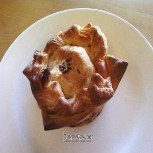 Vegan pumpkin pie at Manna Wholefoods Cafe in South Fremantle