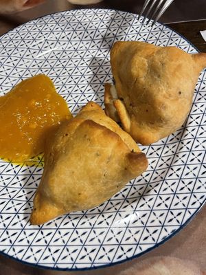 Samosa  at Bio Bistro Spicy Spices in Salzburg