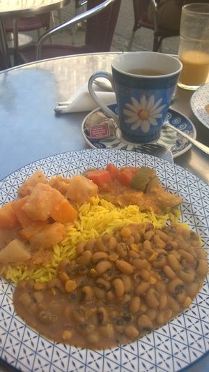 dish of the day at Bio Bistro Spicy Spices in Salzburg