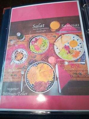 Daily menu at Bio Bistro Spicy Spices in Salzburg