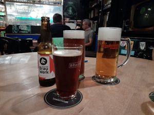 Bier at Rupp's Vegetarisches Pub   in Vienna