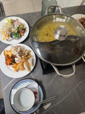 Soup at Vegetasia in Vienna