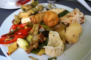 From the buffet at Vegetasia in Vienna