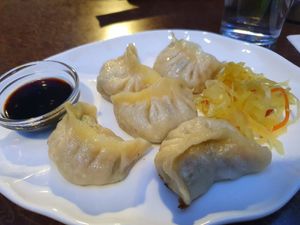 Vorspeise Teigtaschen at Xu's Cooking in Vienna