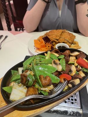 Vegan Chicken  at Xu's Cooking in Vienna