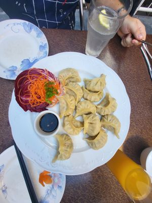Gemüseteigtaschen at Xu's Cooking in Vienna