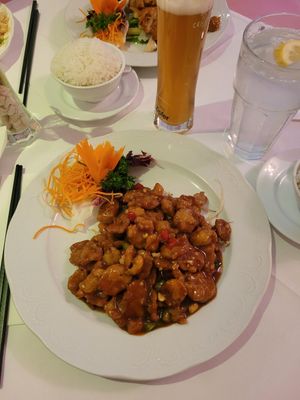 "Chicken" sweet/sour at Xu's Cooking in Vienna