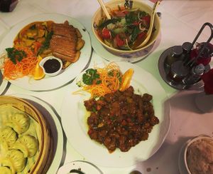 Main dishes  at Xu's Cooking in Vienna