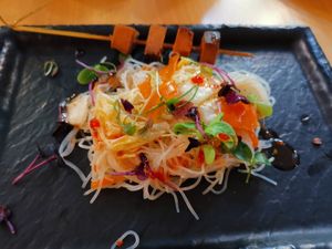 Tofu Spieß Vegan at Hollerei in Vienna