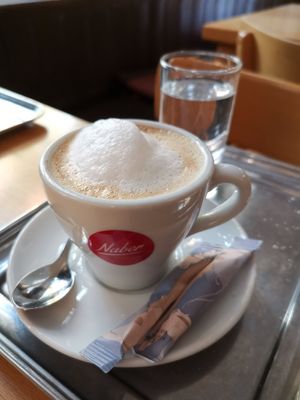 Cappuccino at Hollerei in Vienna