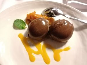 Gingerbread-chocolate-squish at Hollerei in Vienna