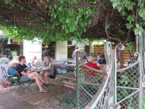 front terrace Hollerei at Hollerei in Vienna