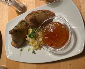 Samosa starter  #Veganuary at Hollerei in Vienna
