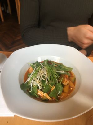 Thai curry  at Hollerei in Vienna