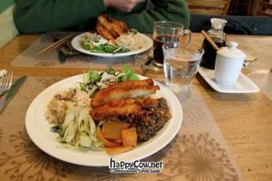 Den Teepot plate of the day from March 2011 at Den Teepot in Brussels