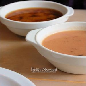 soup at Den Teepot in Brussels