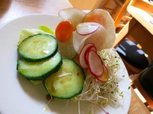 'Side Salad' at Den Teepot in Brussels