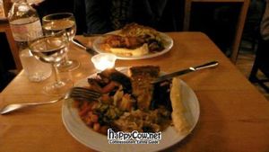 Dolma buffet plate from February 2011. Photo by Ding Ren. at Dolma in Brussels