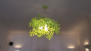 nice light on ceiling at De Bron - Pre-order only - Maybe closed in Bruges