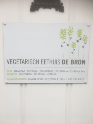 Opening hours 2020 at De Bron - Pre-order only - Maybe closed in Bruges