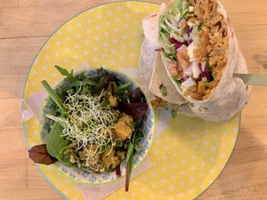 Greenway’s kebab wrap  at Greenway in Ghent