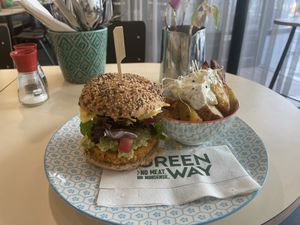 Mexican Pepper Burger  at Greenway in Ghent