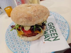 Green way burger at Greenway in Ghent