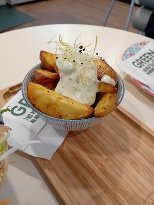 Potato wedges at Greenway in Ghent