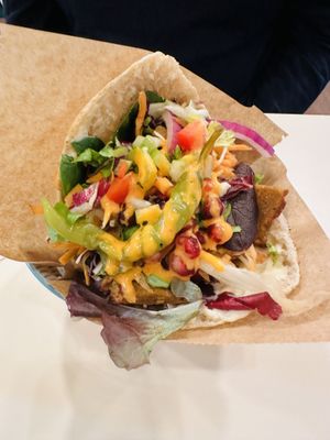 Pita kebab  at Greenway in Ghent