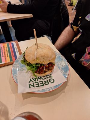 Mushroom Burger at Greenway in Ghent