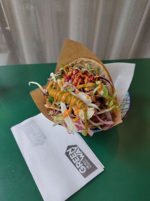 pita kebab at Greenway in Ghent
