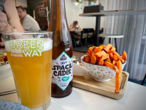 Sweet potato fries at Greenway in Ghent